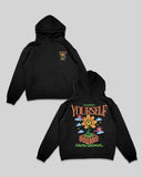 Water Yourself Black Hoodie