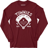 Watertown Townies - Massachusetts - Vintage Defunct Baseball Teams - Long Sleeve T-Shirt