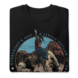 Waylon Jennings A Little Outlaw in Em Sweatshirt