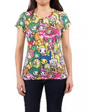 Tokidoki Saguaro Cactus Friends Sandy Woman Junior T-Shirt