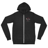 WCOM The Wine Bar Unisex zip hoodie