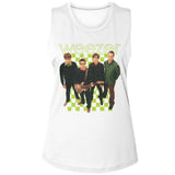 Weezer - 2001 Lineup Tee Womens Muscle Tank Top