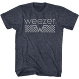 Weezer Checkered Big and Tall T-Shirt