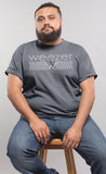 Weezer Checkered Big and Tall T-Shirt