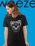 Weezer Metal Weezer Logo Boyfriend Tee
