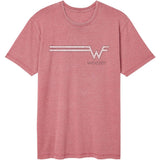 Weezer - Striped Logo Vintage Wash T-Shirt