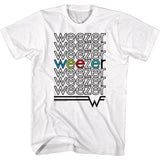 Weezer Weezer Repeat Colors T-Shirt