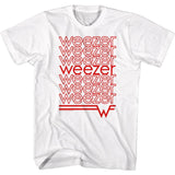 Weezer Weezer Repeating Logo T-Shirt