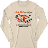 Westchester Bowl v2 - Bakersfield, CA - Vintage Bowling Alley - Long Sleeve T-Shirt