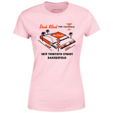 Westchester Bowl v2 - Bakersfield, CA - Vintage Bowling Alley - Women's T-Shirt