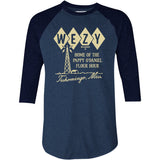 WEZY Radio - O Brother, Where Art Thou? - 3/4 Sleeve Raglan T-Shirt