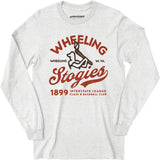Wheeling Stogies - West Virginia - Vintage Defunct Baseball Teams - Long Sleeve T-Shirt