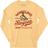 Wheeling Stogies - West Virginia - Vintage Defunct Baseball Teams - Long Sleeve T-Shirt