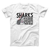 Sharks With Frickinâ€™ Laser Beams Funny Movie Men/Unisex T-Shirt