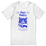 Purr Poetry Cat T-Shirt