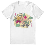 Samurai Cat Fight T-Shirt