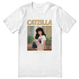 Catzilla And Girl T-Shirt