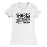 Sharks With Frickinâ€™ Laser Beams Women's T-Shirt