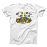 King Cake Where Babies Come From Men/Unisex T-Shirt