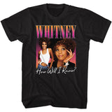 Whitney Houston - Gradient How Will I T-Shirt