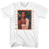 Whitney Houston - Peachy Border Big and Tall T-Shirt