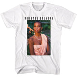 Whitney Houston - Photo And Logo Boyfriend Tee
