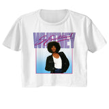 Whitney Houston - So Emotional Womens Crop Tee
