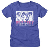 Whitney Houston - Three Rectangles Womens T-Shirt