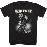 Whitney Houston - Whitney-motorcycle Collage Boyfriend Tee