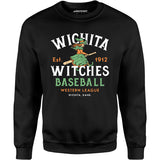 Wichita Witches - Kansas - Vintage Defunct Baseball Teams - Unisex Sweatshirt
