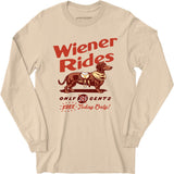 Wiener Rides - Long Sleeve T-Shirt