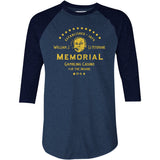 William J. Le Petomane Memorial Gambling Casino for the Insane - 3/4 Sleeve Raglan T-Shirt