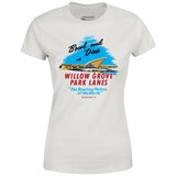 Willow Grove Park Lanes - Willow Grove, PA - Vintage Bowling Alley - Women's T-Shirt