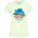 Willow Grove Park Lanes - Willow Grove, PA - Vintage Bowling Alley - Women's T-Shirt