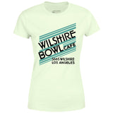Wilshire Bowl Cafe - Los Angeles, CA - Vintage Restaurant - Women's T-Shirt