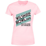 Wilshire Bowl Cafe - Los Angeles, CA - Vintage Restaurant - Women's T-Shirt