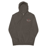 Wine Cellar on Main Embroidered Unisex pigment-dyed hoodie