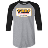 WKRP in Cincinnati - 3/4 Sleeve Raglan T-Shirt