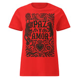 Womenâ€™s Cut Paz Y Amor T-shirt