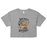 Soft Wookiee, Warm Wookiee Women's Crop Tee