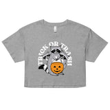 Trick Or Trash Women's Crop Tee