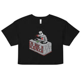 Tis But A Scratch Women's Crop Tee