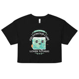 Gelatinous Cube Loves To Hug Women's Crop Tee