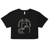 Quietly Judging Women's Crop Tee