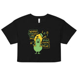 Lemon On A Pear Women's Crop Tee