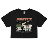 Jurassic Trail Women's Crop Tee