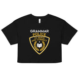 Grammar Police Women's Crop Tee