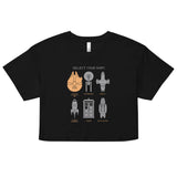 Select Your Ship Women's Crop Tee