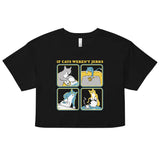 If Cats Weren't Jerks Women's Crop Tee