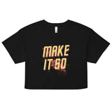 Make It So Women's Crop Tee